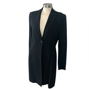 Zara Classic Wool Blend Black Women's Blazer